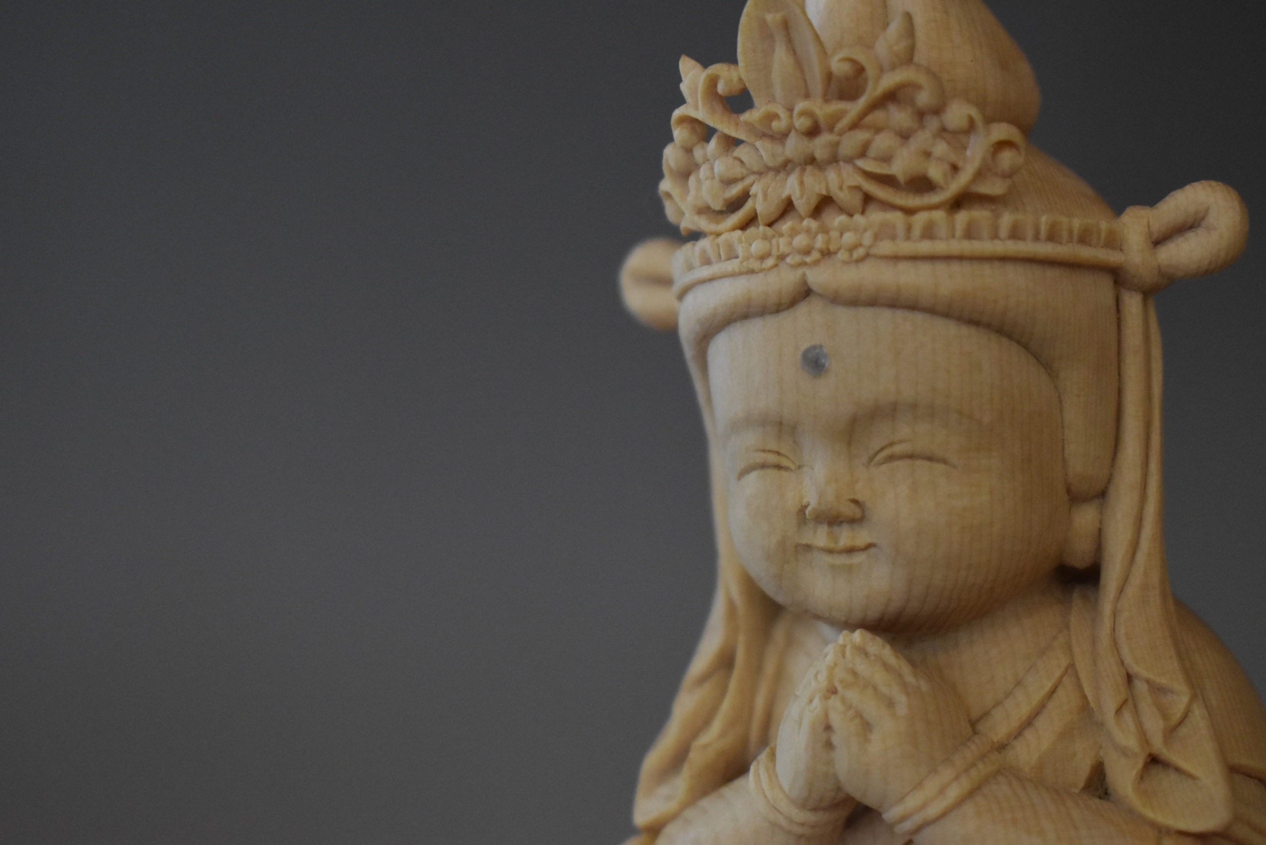 勢至菩薩像 | 青沼彫刻 山梨県身延町